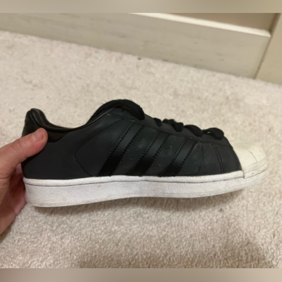 adidas Superstar Shoe - Black / white - Picture 5 of 7
